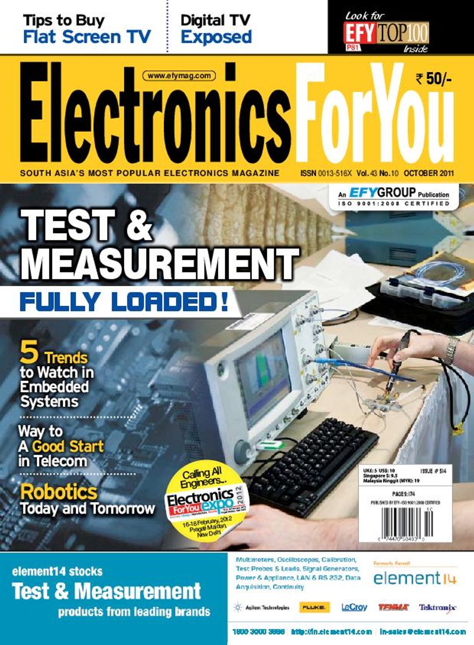 Electronics For YouOctober 2011 Magazine Get your Digital Subscription